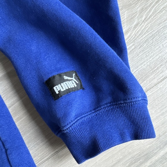 Vintage 90s Puma Mens 2XL CHICAGO CUBS WRIGLEY FIELD MLB BASEBALL SWEATSHIRT - Picture 5 of 9